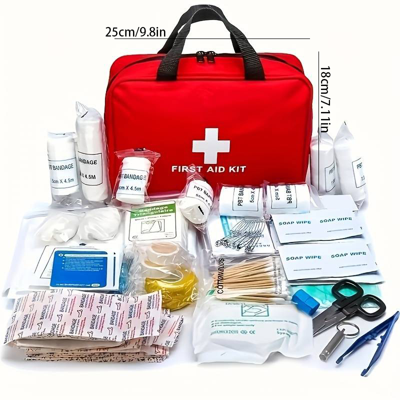 Hunting And Outdoor Supplies - Multi-purpose small/large first aid kit: portable
