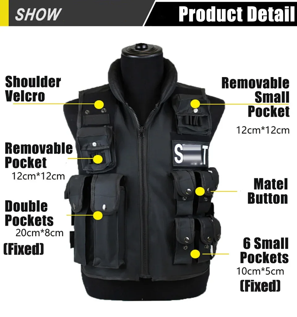 Hunting Outdoor Game - Multi Pockets Tactical Vest Hunting Outdoor