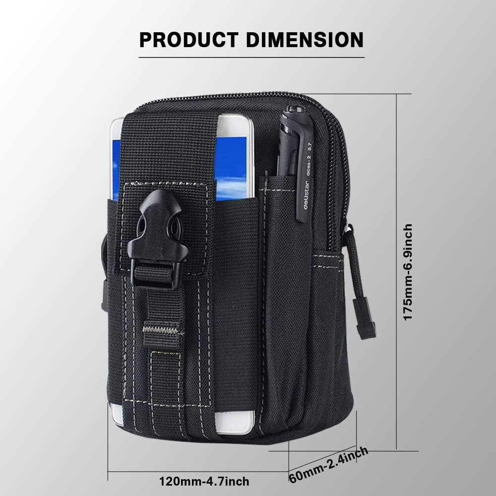 Tactical Molle Belt Pouch Mili - Hunting Outdoor Gear recension och pris