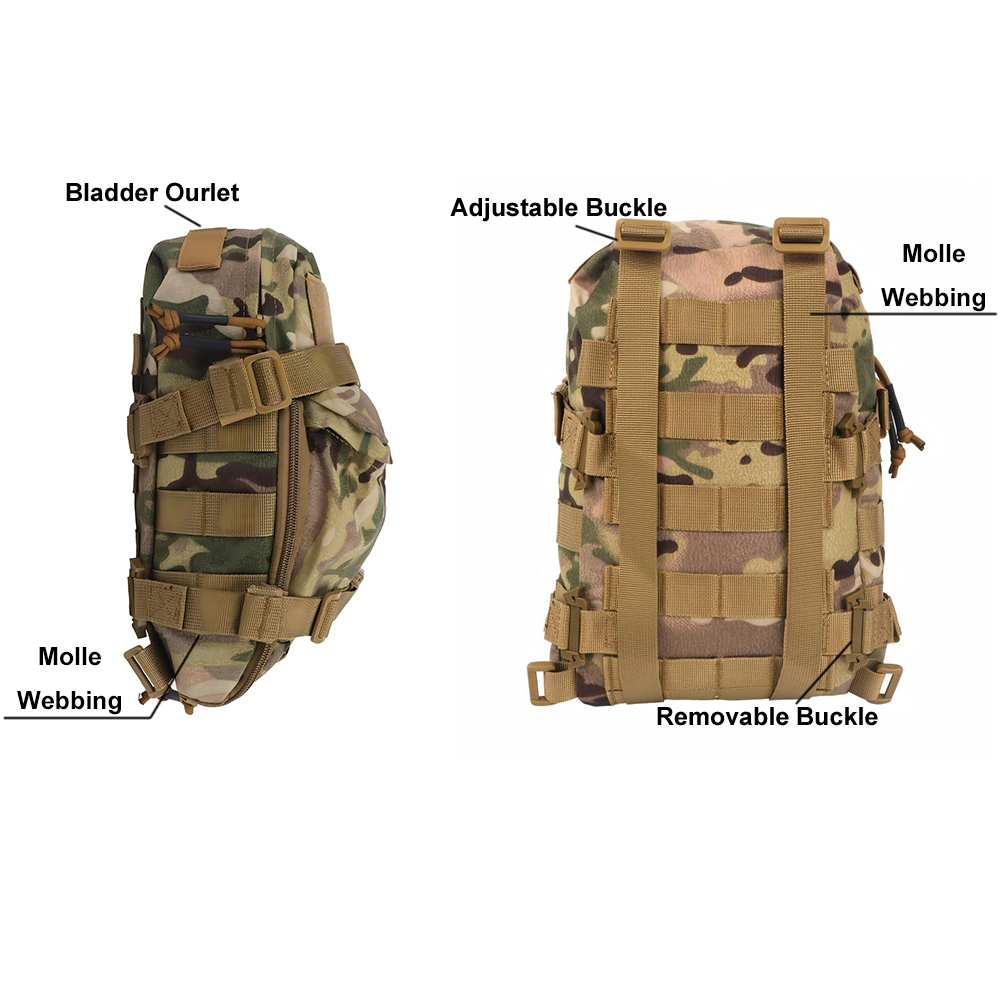Mini Hydration Bag Outdoor Tac - Hunting Outdoor Gear recension och pris