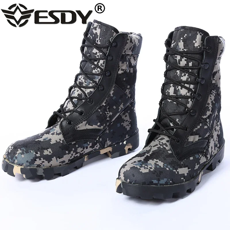 Camouflage Ankle Boots Men Out - Hunting Boot Insole recension och pris