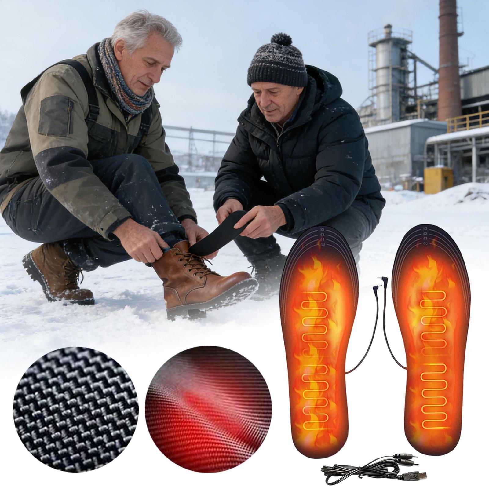 Heated Shoe Insoles Reusable U - Hunting Boot Insole recension och pris