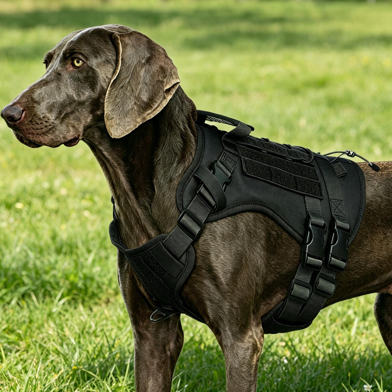 No Pull Dog Harness Adjustable - Outdoor Hunting Dog Collar recension och pris