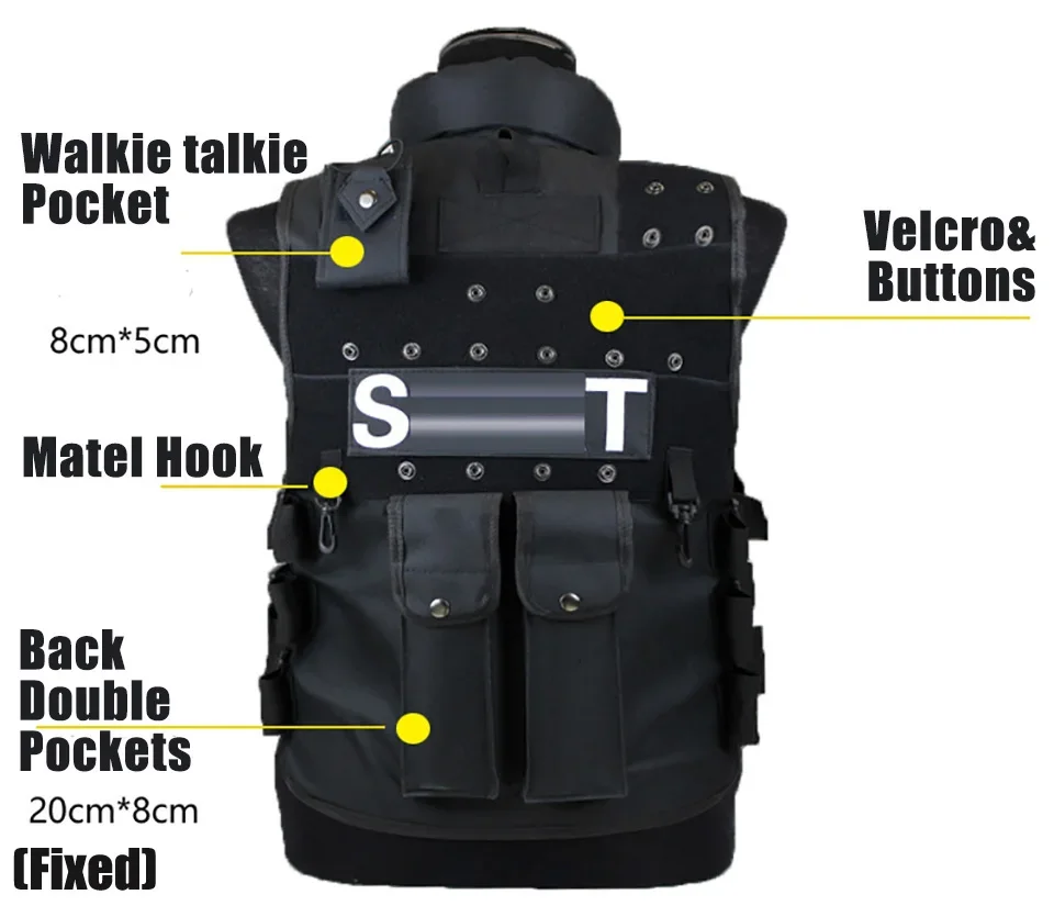 Multi Pockets Tactical Vest Hu - Hunting Outdoor Game recension och pris