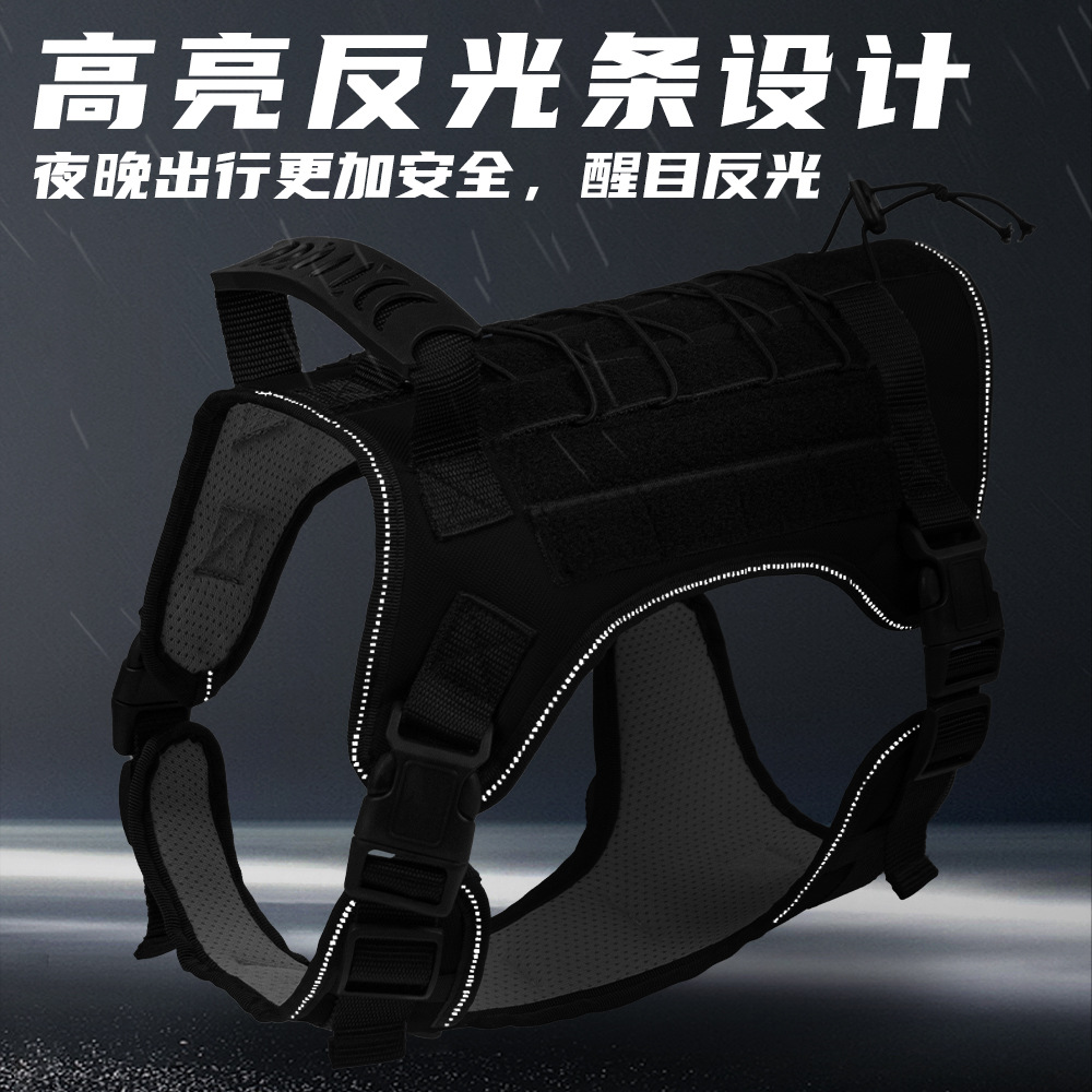 Tactical No Pull Dog Harness F - Outdoor Hunting Dog Collar recension och pris