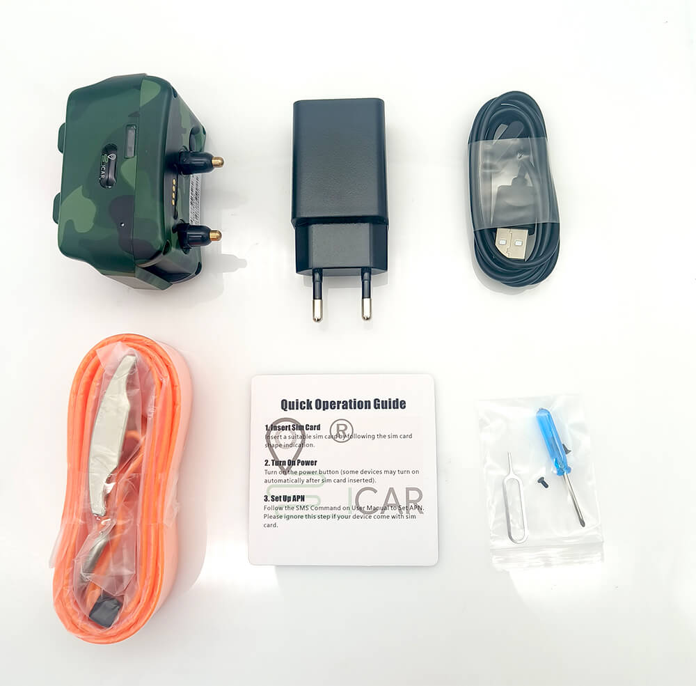 ICAR IK122M 2000mah Dog GPS Co - Outdoor Hunting Dog Collar recension och pris