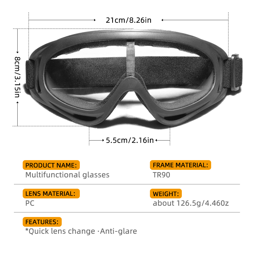 BOOIU Tactical Helmet Goggles  - Hunting Outdoor Game recension och pris