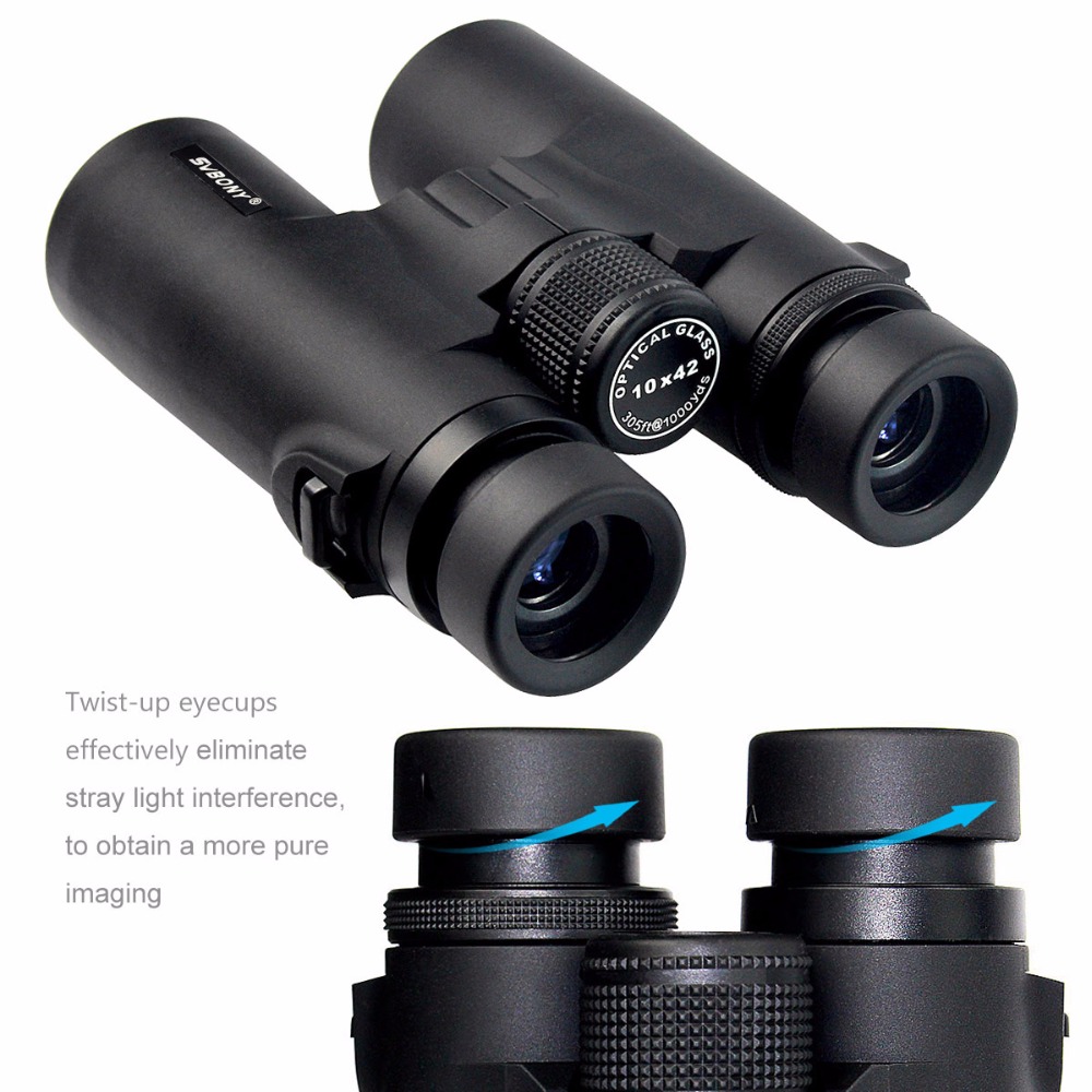 SVBONY SV21 10x42 Binoculars T - Hunting Outdoor Watch recension och pris